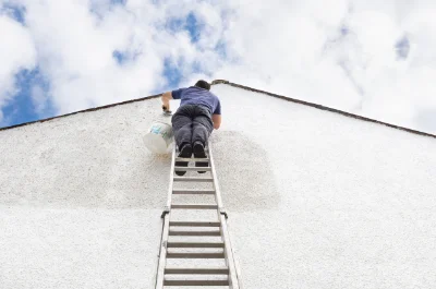 Peinture extérieure à Trézioux — façades et ravalement